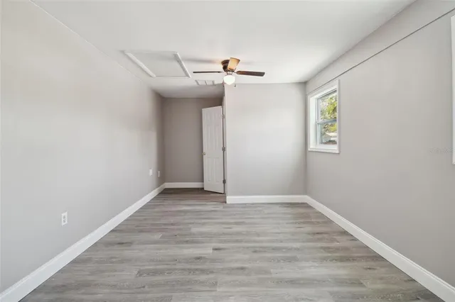 wooden floor in an empty room