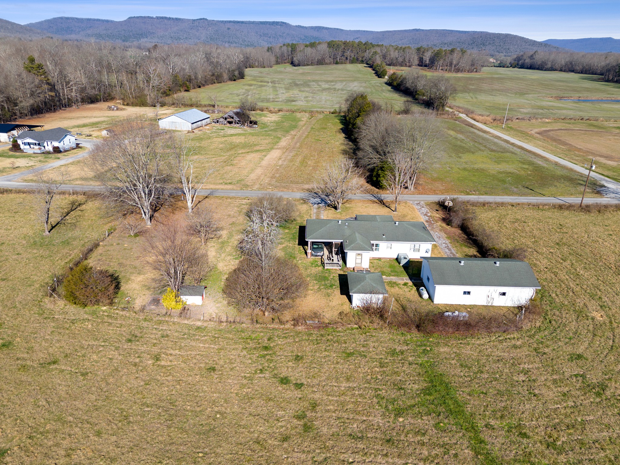 336 Martin-Childers Road New Hope, AL 35760 - Photo 19 of 28 a view of a lake with a mountain