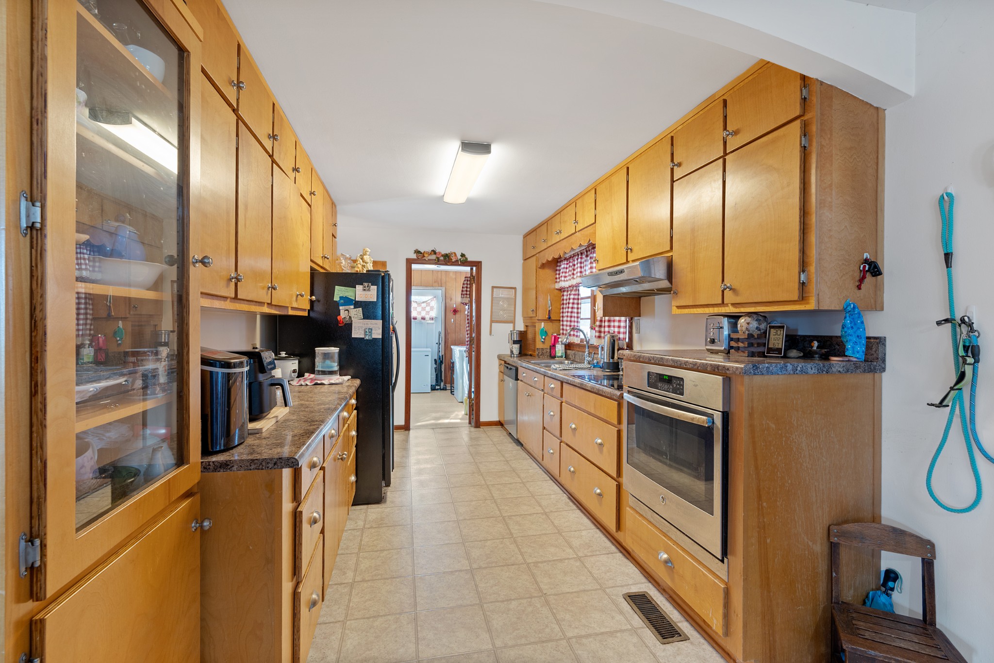 336 Martin-Childers Road New Hope, AL 35760 - Photo 7 of 28 a kitchen with stainless steel appliances a refrigerator sink and cabinets