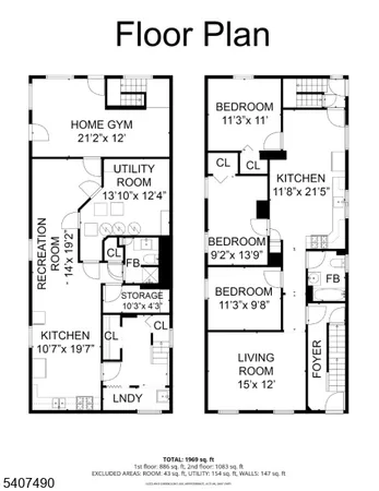 $2,400 | 140 Jackson Avenue, Woodland Park, NJ 07424