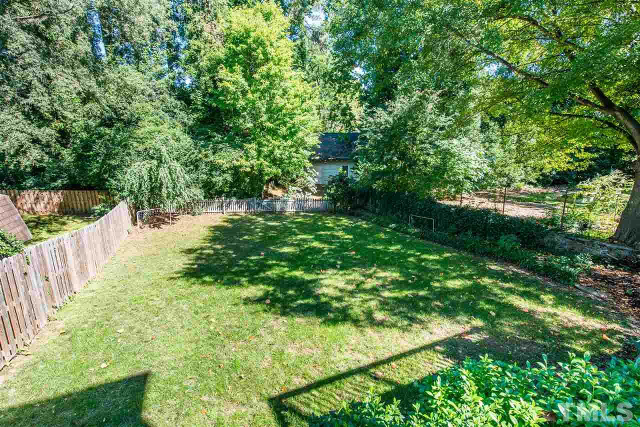 2218 Creston Road Raleigh, NC 27608 - Photo 25 of 25 a view of a garden