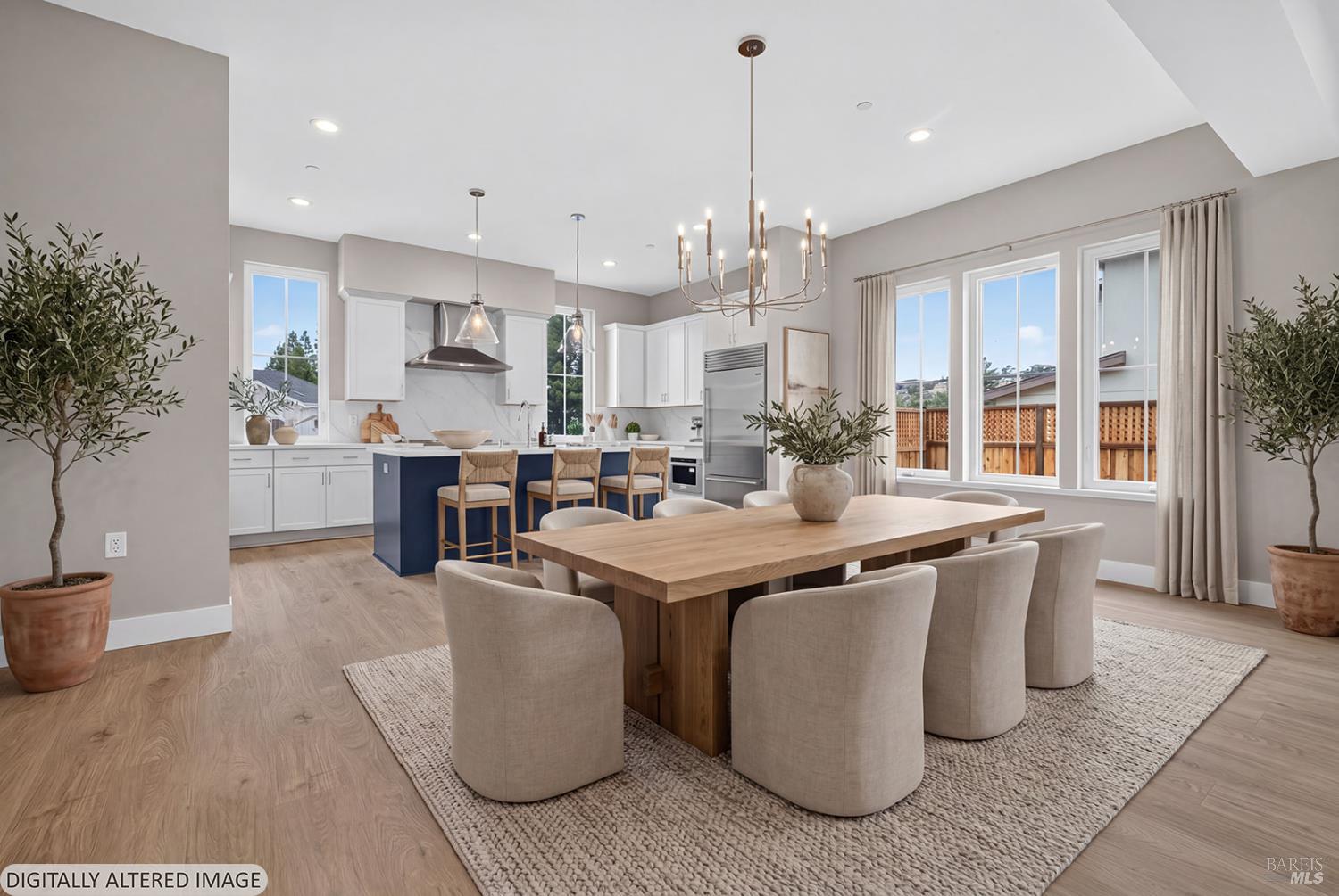 1907 Carlile Place Santa Rosa, CA 95403 - Photo 6 of 55 Here is a view of the dining area (virtually staged) in the great room.