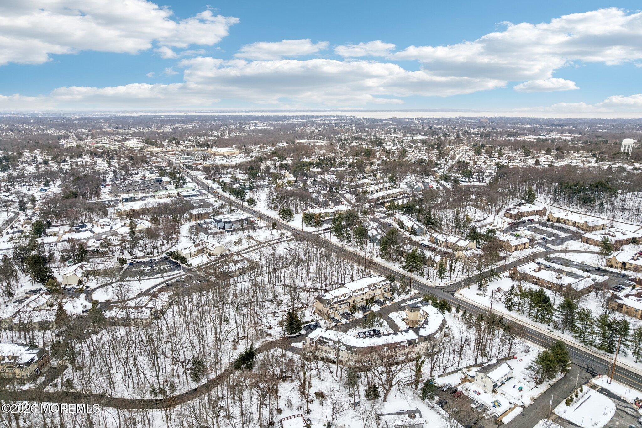 14 West Aspen Way Matawan, NJ 07747 - Photo 24 of 42 an aerial view of residential building with yard