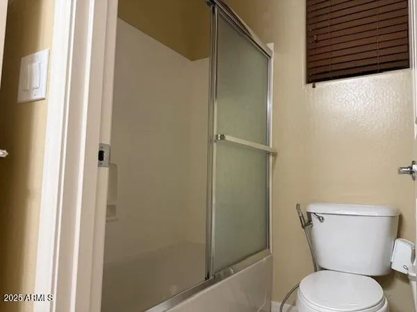 an entryway with a door