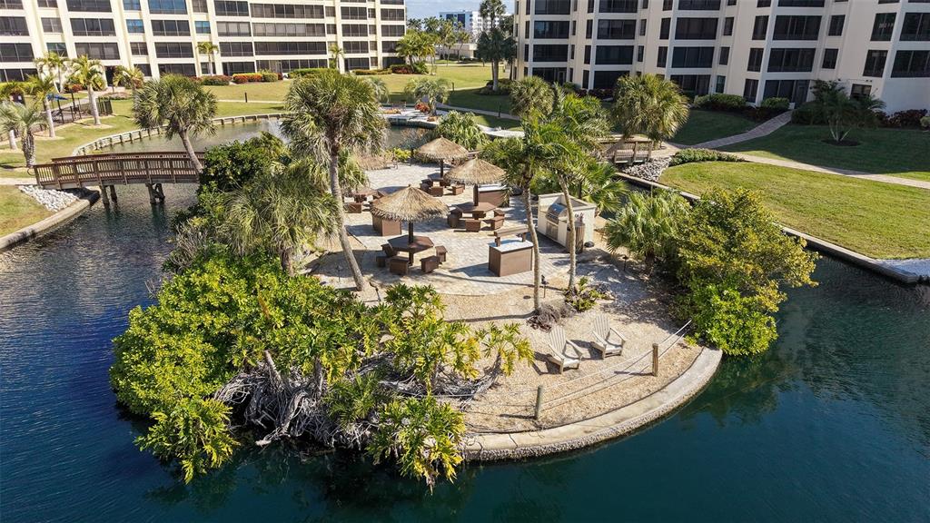 5780 Midnight Pass Road, Unit 207 Sarasota, FL 34242 - Photo 29 of 35 a picture of a lake view