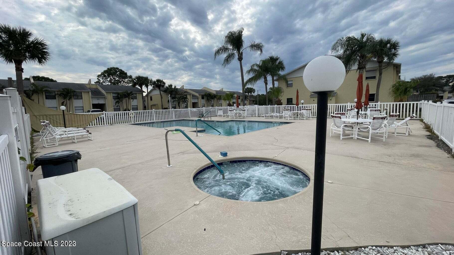 596 North Wickham Road, Unit 44 Melbourne, FL 32935 - Photo 11 of 12 Pool_View