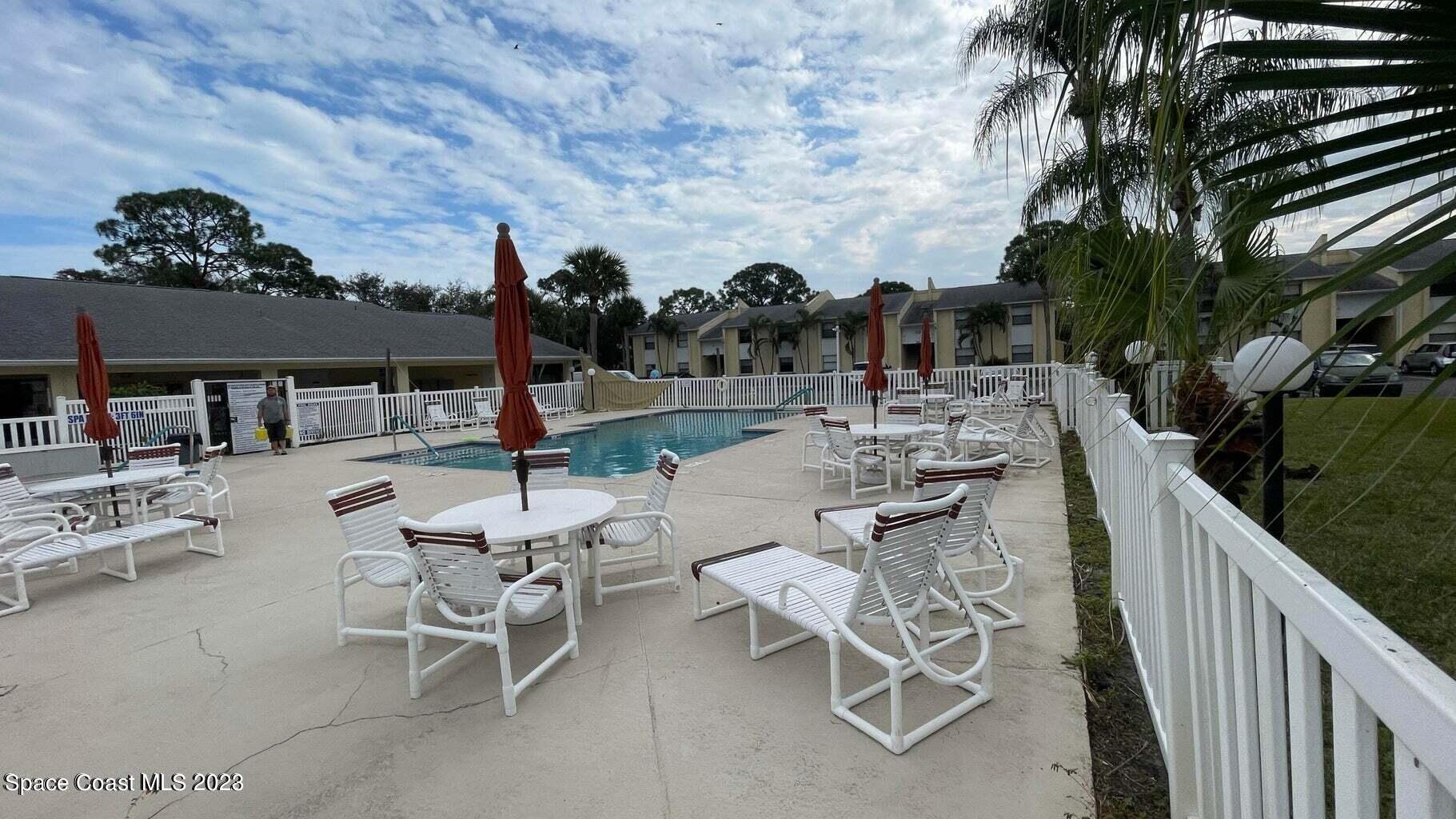 596 North Wickham Road, Unit 44 Melbourne, FL 32935 - Photo 12 of 12 Pool_View2