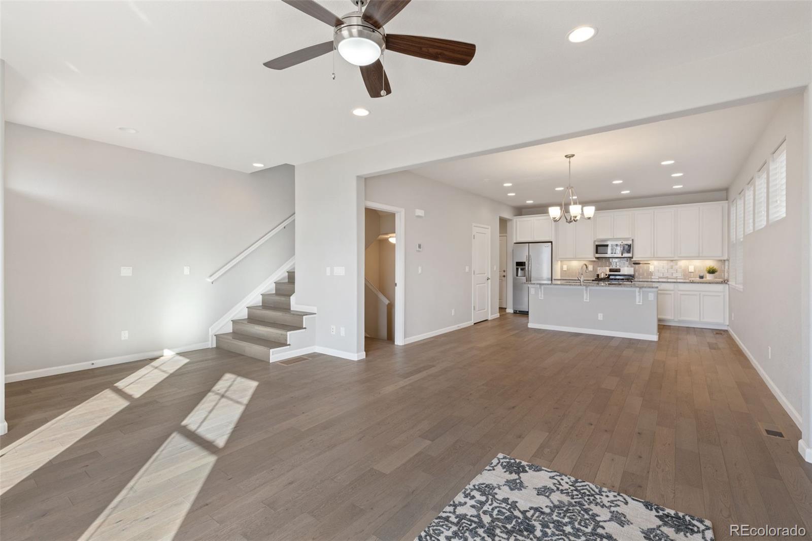 1338 Promontory Bluff View Colorado Springs, CO 80921 - Photo 9 of 28 a view of an empty room and kitchen view