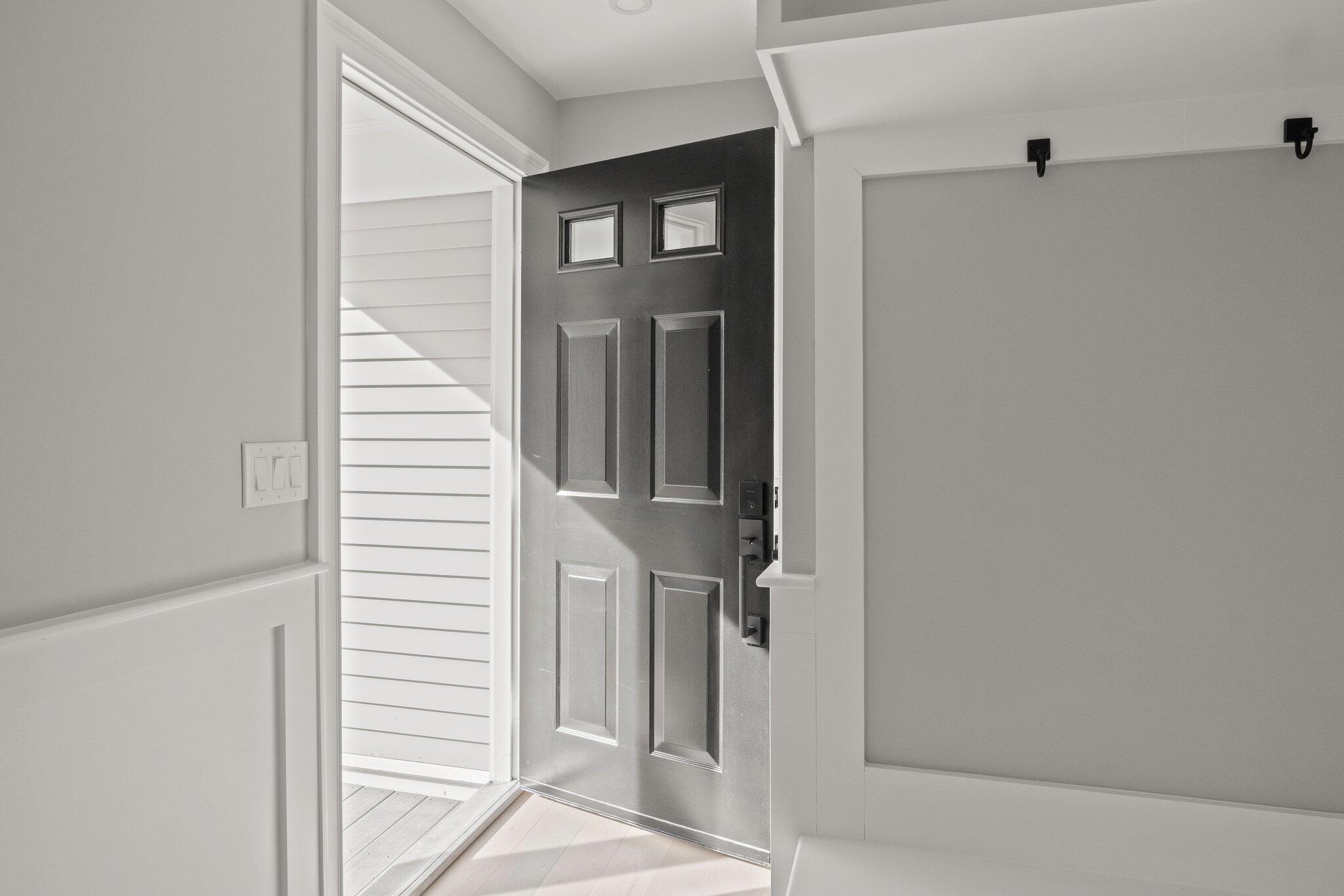 197 Old Barnstable Road Mashpee, MA 02649 - Photo 4 of 50 a view of a hallway with front door