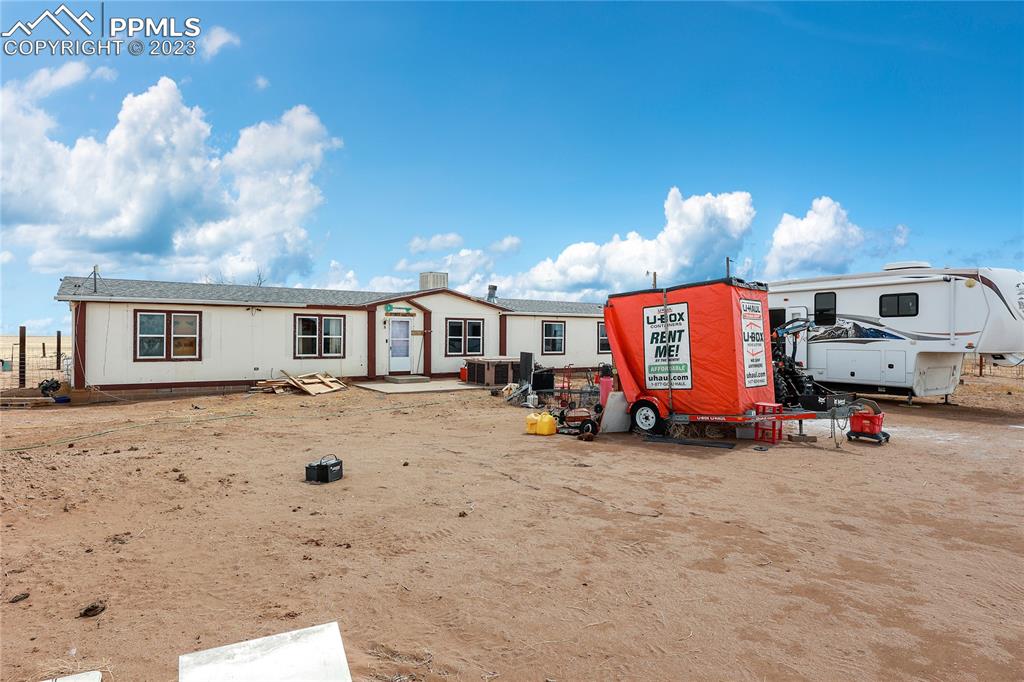 31995 North Neely Road Yoder, CO 80864 - Photo 40 of 46 a view of a house with backyard