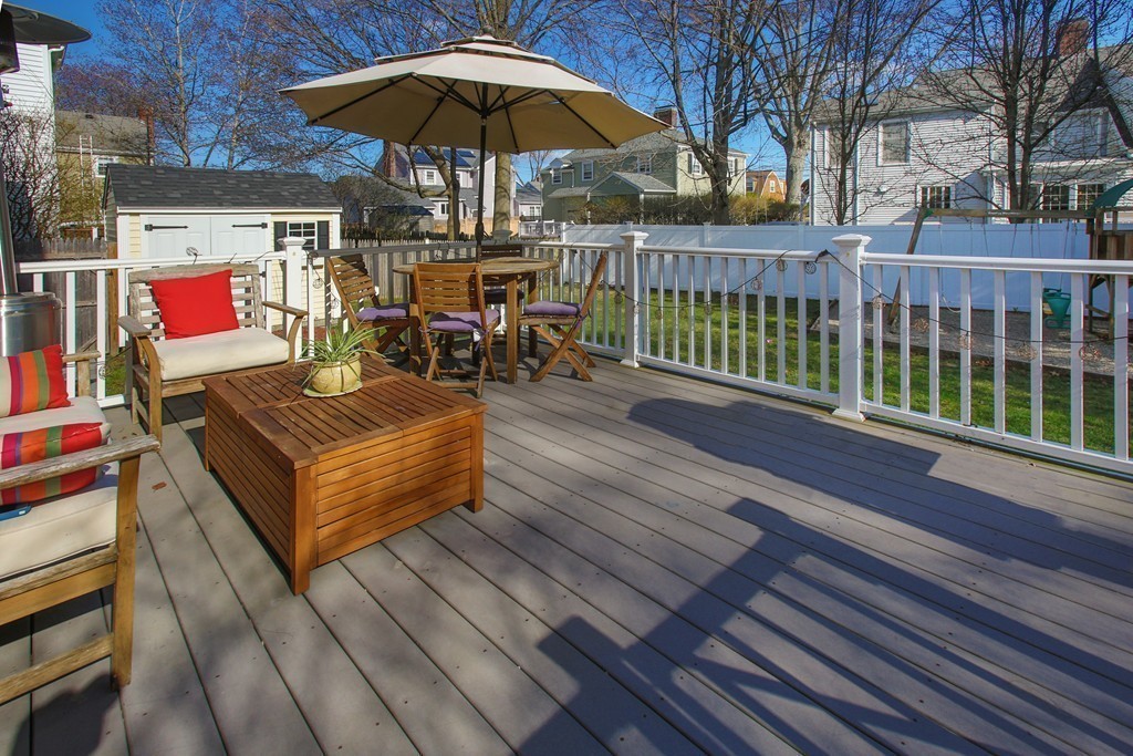 55 Bay State Road Arlington, MA 02474 - Photo 14 of 20 a view of a chairs setting on the deck