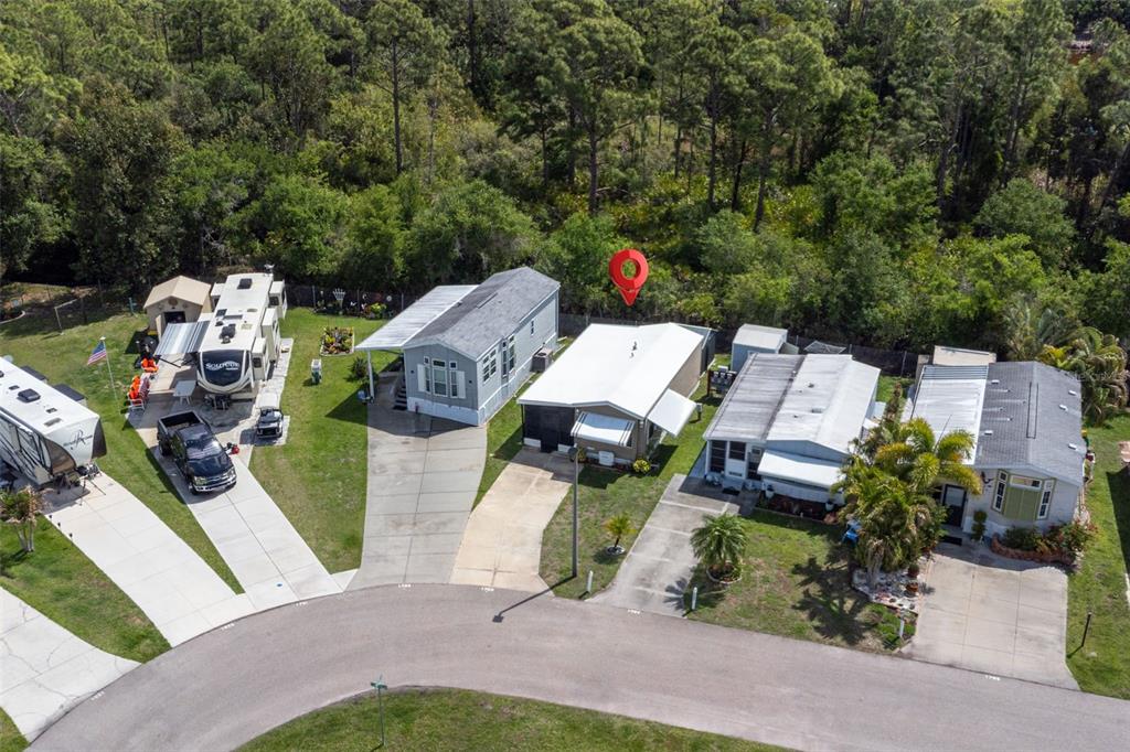 1703 North Manatee Loop Punta Gorda, FL 33950 - Photo 12 of 21 an aerial view of a house with outdoor space