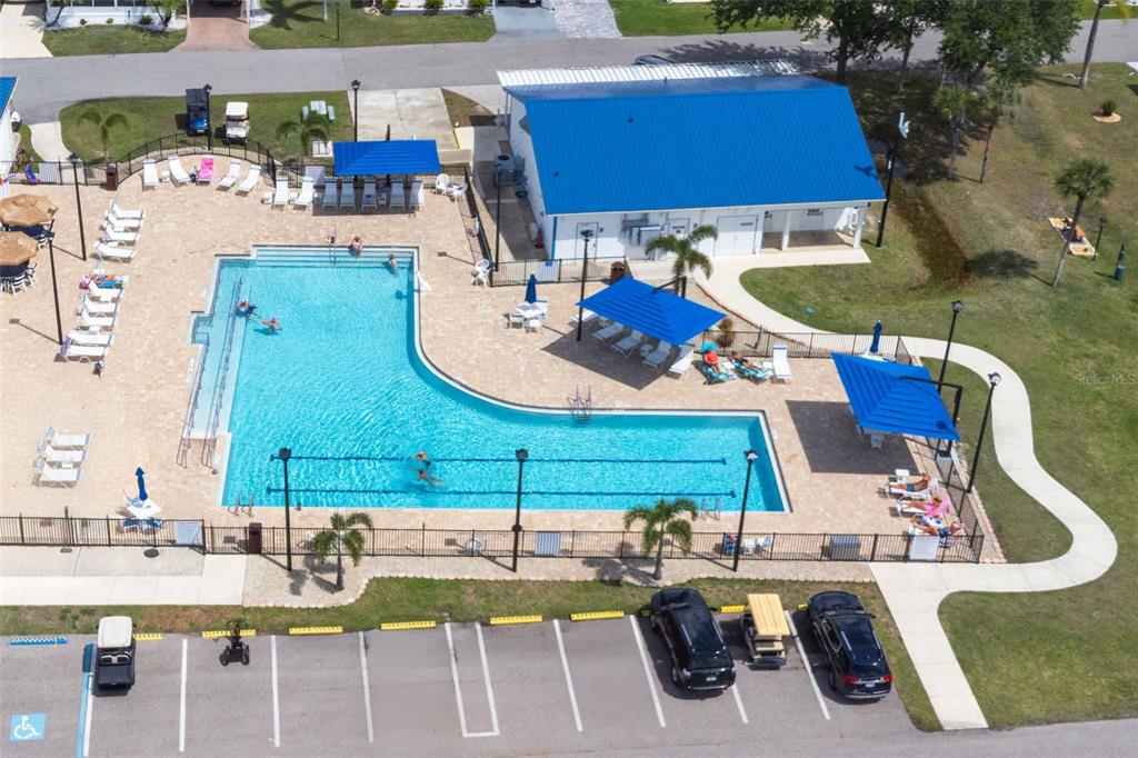 1703 North Manatee Loop Punta Gorda, FL 33950 - Photo 15 of 21 an aerial view of a house with outdoor space