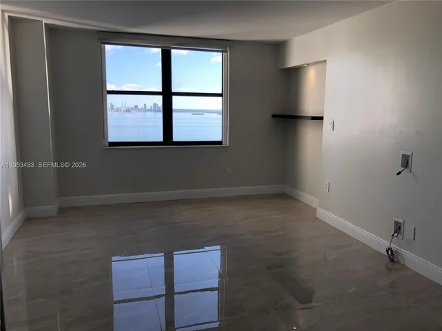 a view of front door