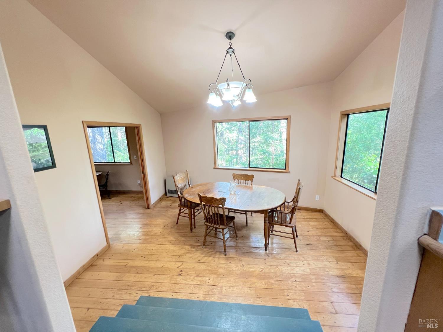 4000 Ridgewood Road Willits, CA 95490 - Photo 11 of 42 a view of a dining room with furniture window and wooden floor