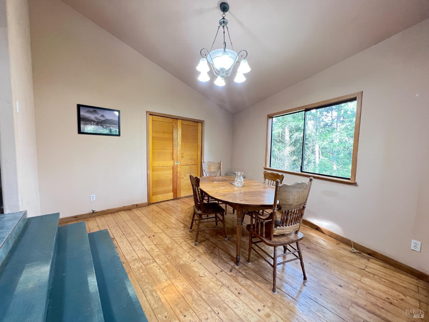 4000 Ridgewood Road Willits, CA 95490 - Photo 13 of 42 a view of a dining room with furniture and wooden floor