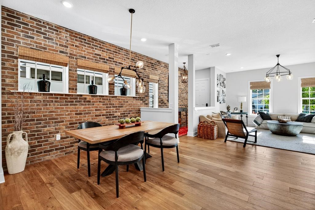 123 South 3rd Street Fernandina Beach, FL 32034 - Photo 18 of 61 Dining room flows with ease from the kitchen
