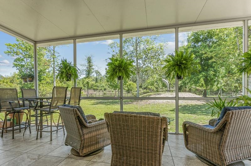 173 Stokes Landing Road St. Augustine, FL 32095 - Photo 33 of 71 a view of an outdoor sitting area