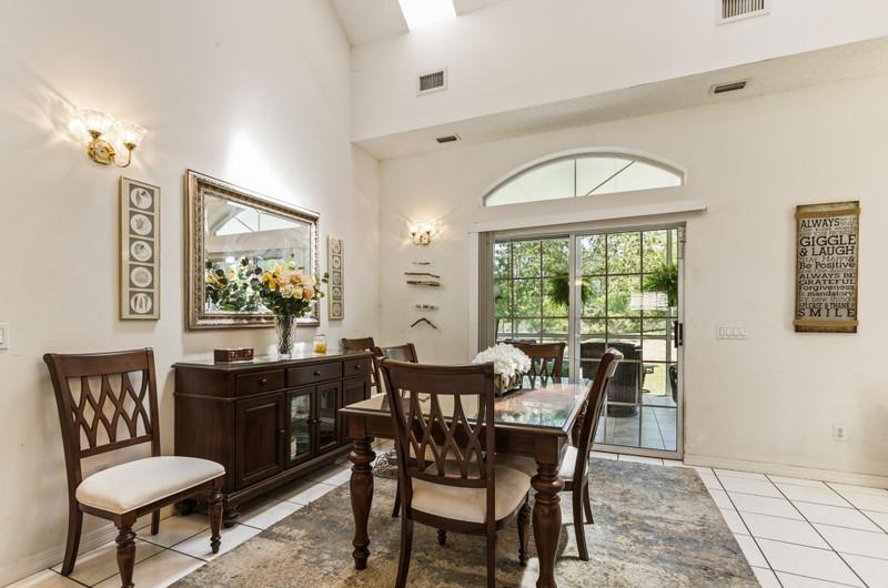 173 Stokes Landing Road St. Augustine, FL 32095 - Photo 10 of 71 a view of a dining room with furniture window and outside view