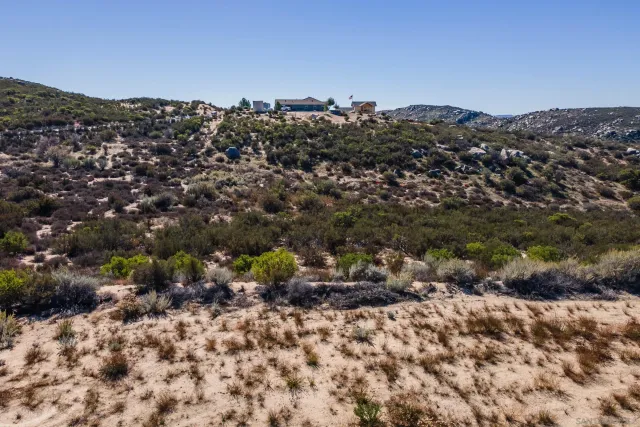 a view of city and mountain