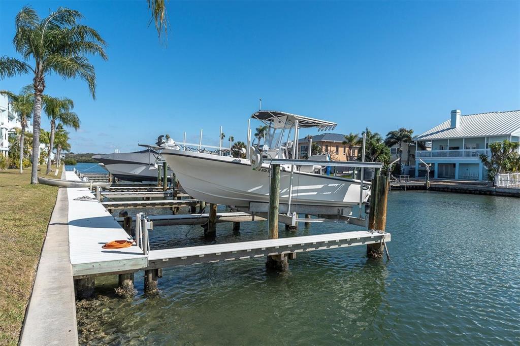 641 Garland Circle Indian Rocks Beach, FL 33785 - Photo 4 of 50 an aerial view of a house with a ocean view