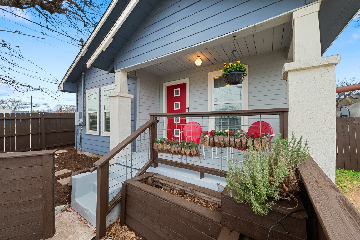1191 Chicon Street Austin, TX 78702 - Photo 2 of 33 Entrance to property featuring a porch