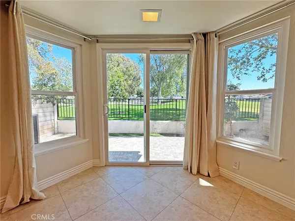 a view of a sink and window