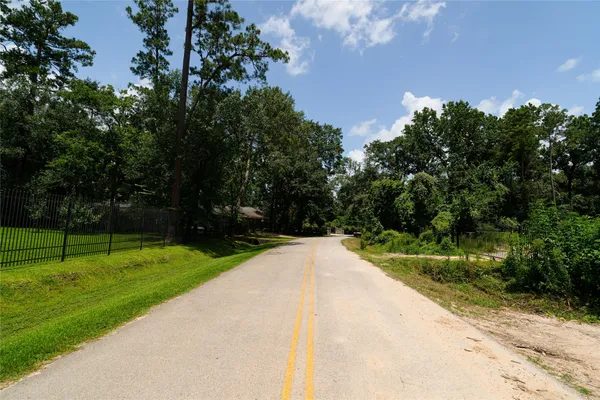 a view of a park and entertaining space