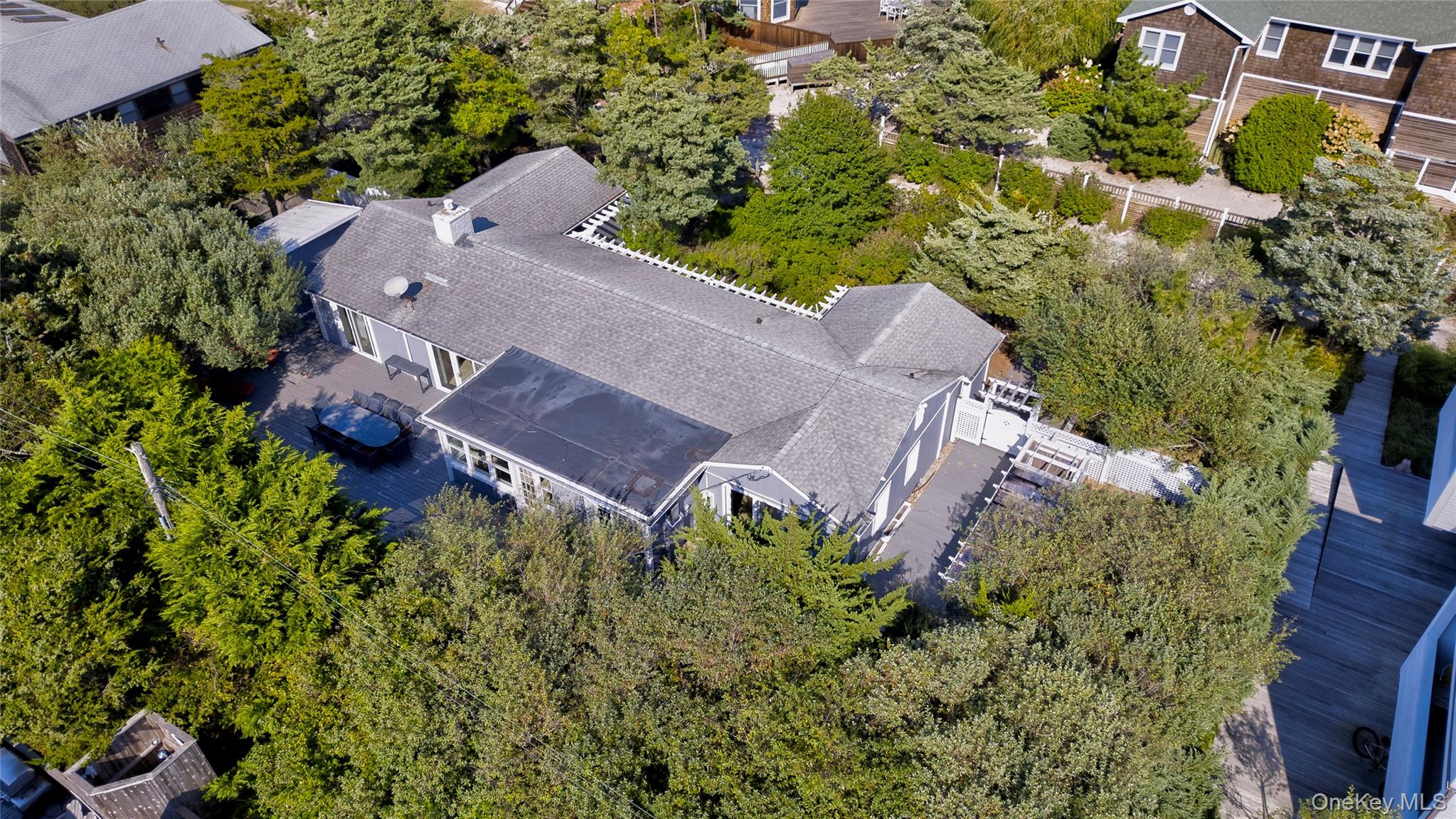 39 Sloop Walk Ocean Beach, NY 11770 - Photo 47 of 50 an aerial view of a house