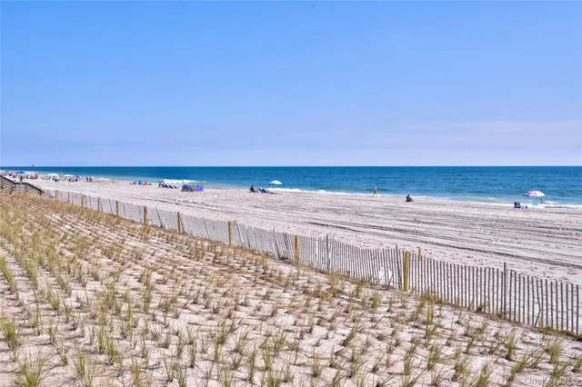 a view of an ocean beach