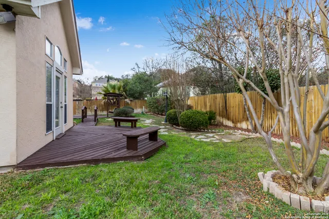 a view of outdoor space deck and patio