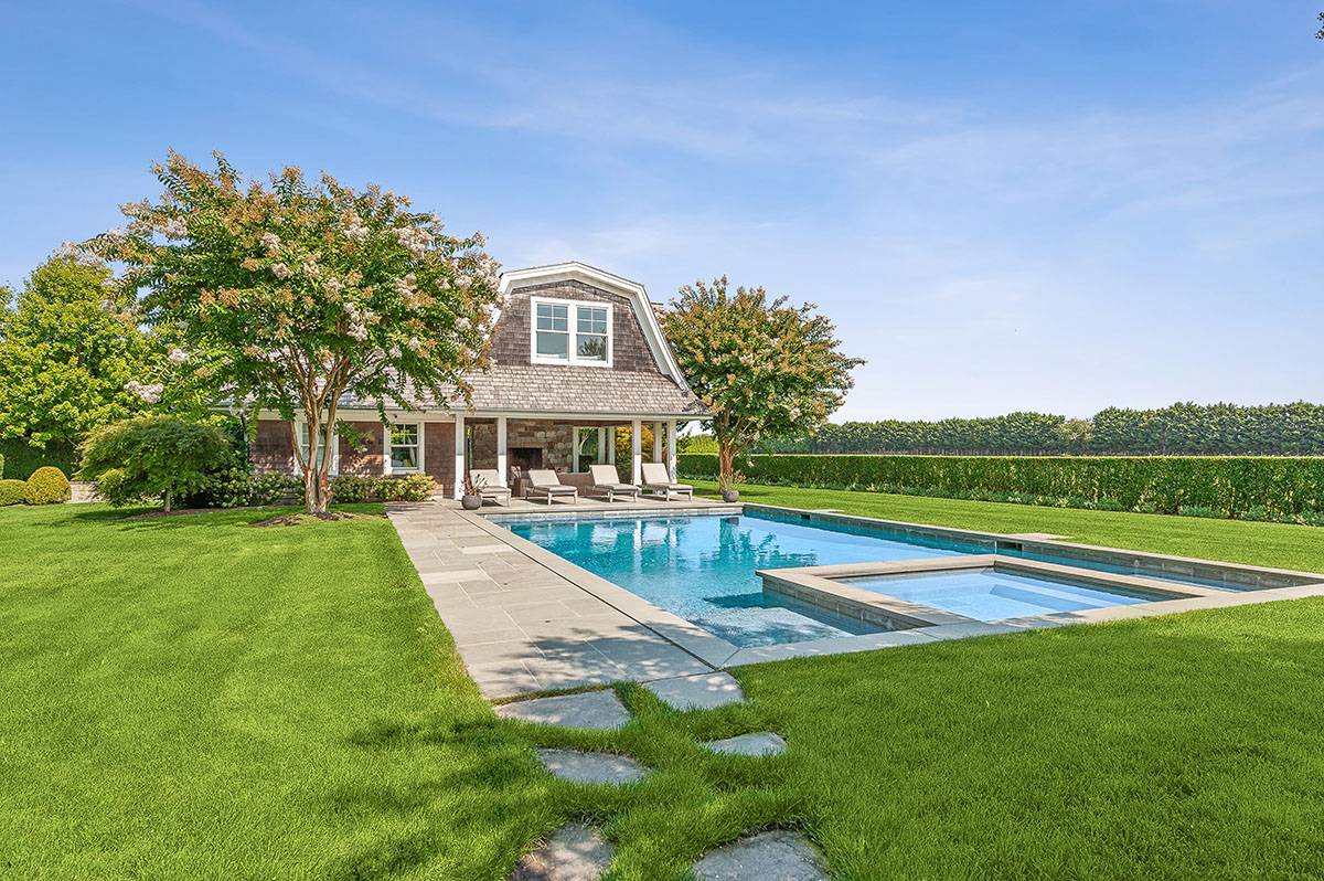 63 Newlight Lane Bridgehampton, NY 11976 - Photo 4 of 37 a view of a house with a big yard