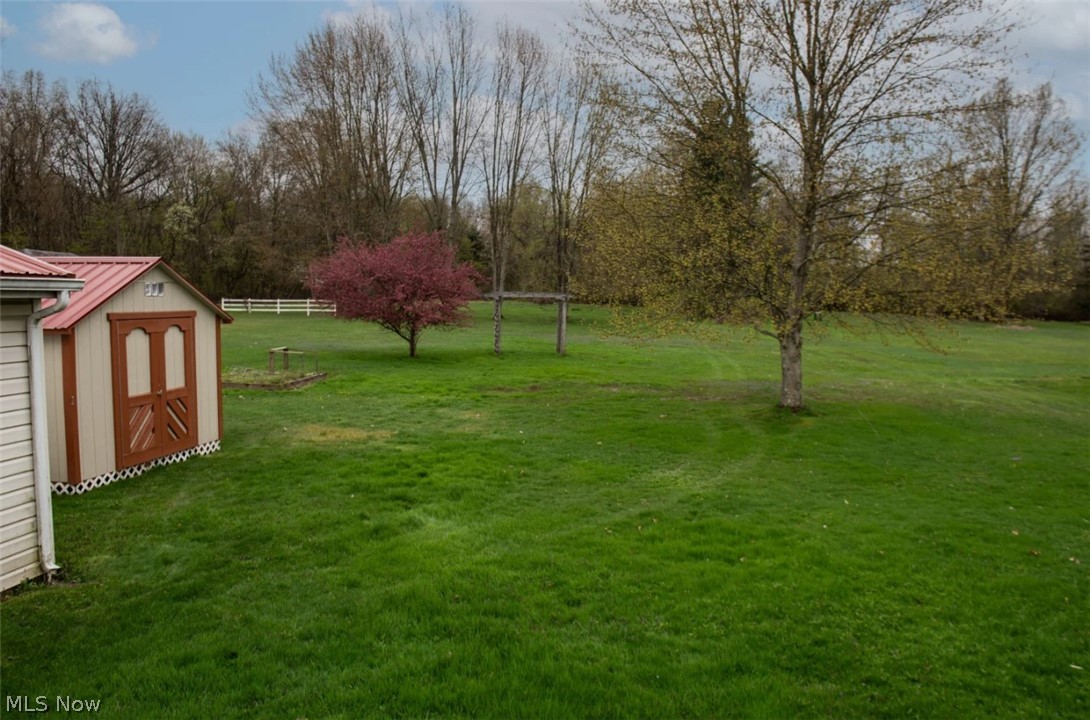 1721 State Road Northwest Warren, OH 44481 - Photo 32 of 37 View of yard with a storage shed