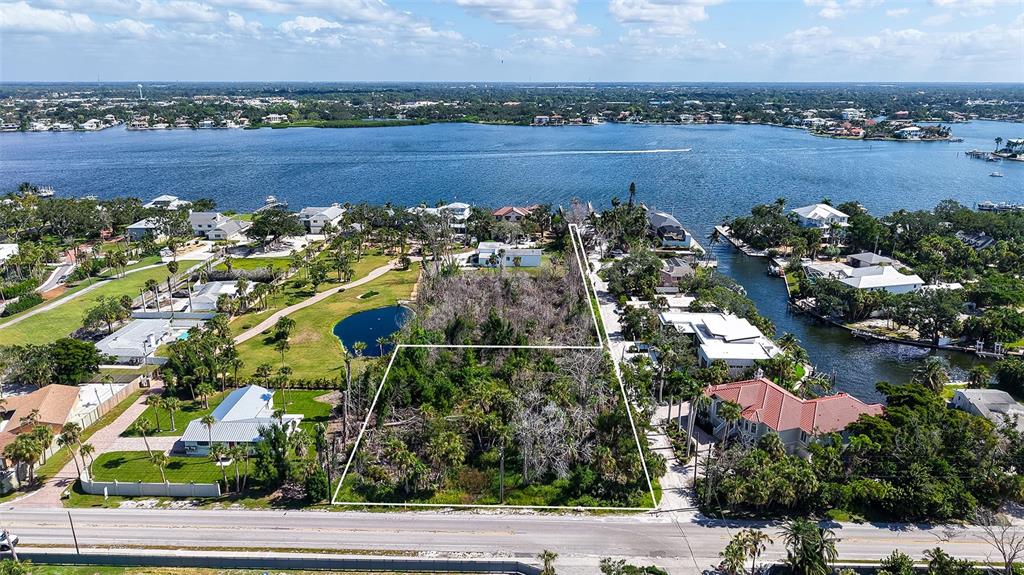7401 Midnight Pass Road, Unit A Sarasota, FL 34242 - Photo 11 of 22 an aerial view of a city