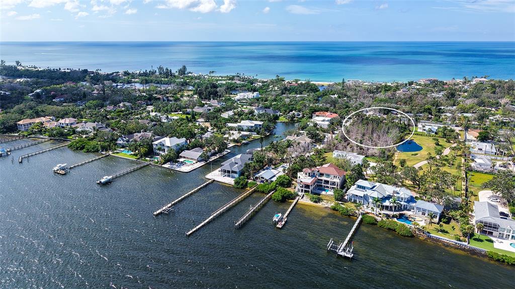 7401 Midnight Pass Road, Unit A Sarasota, FL 34242 - Photo 21 of 22 an aerial view of a city