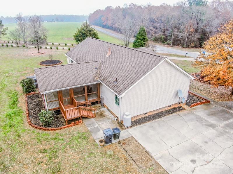 224 Stewart Rock Road Stony Point, NC 28678 - Photo 31 of 41 an aerial view of a house with yard and mountain view in back
