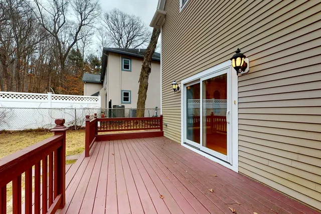 a view of a roof deck