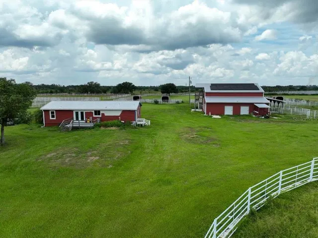 a view of outdoor space with seating space