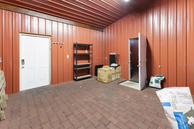 a utility room with washer and dryer