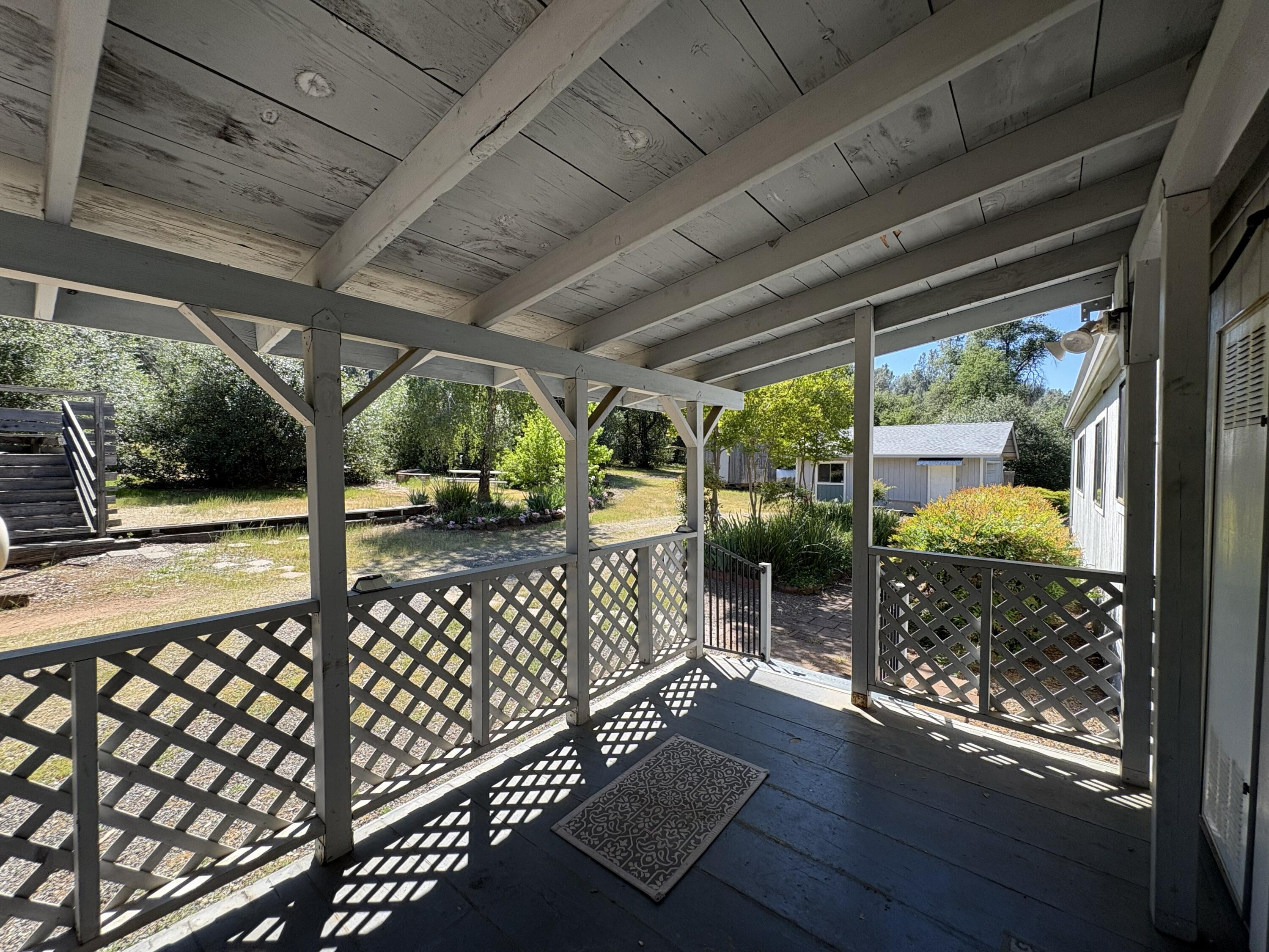 18659 Thomas Road Anderson, CA 96007 - Photo 35 of 45 Covered Back Porch