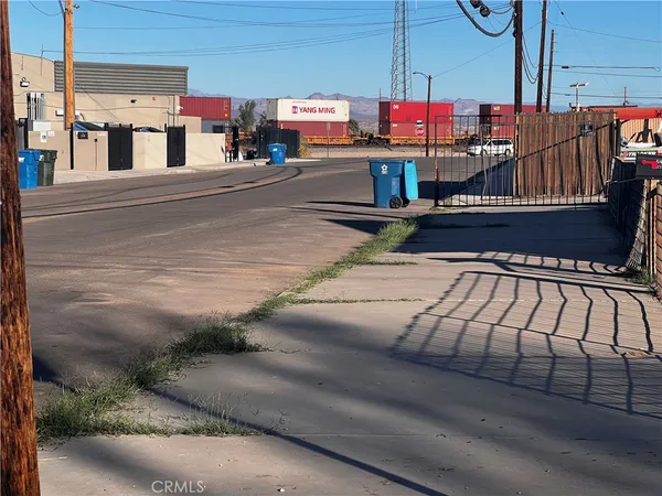a car parked on the side of the road