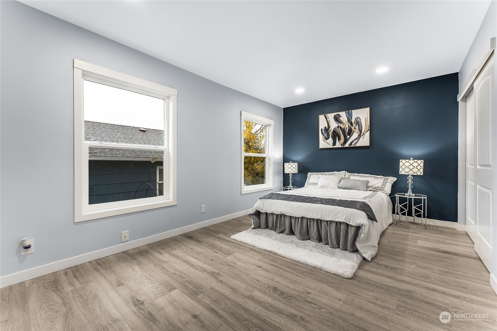 3217 South Durango Street Tacoma, WA 98409 - Photo 9 of 21 a bedroom with a bed and a window