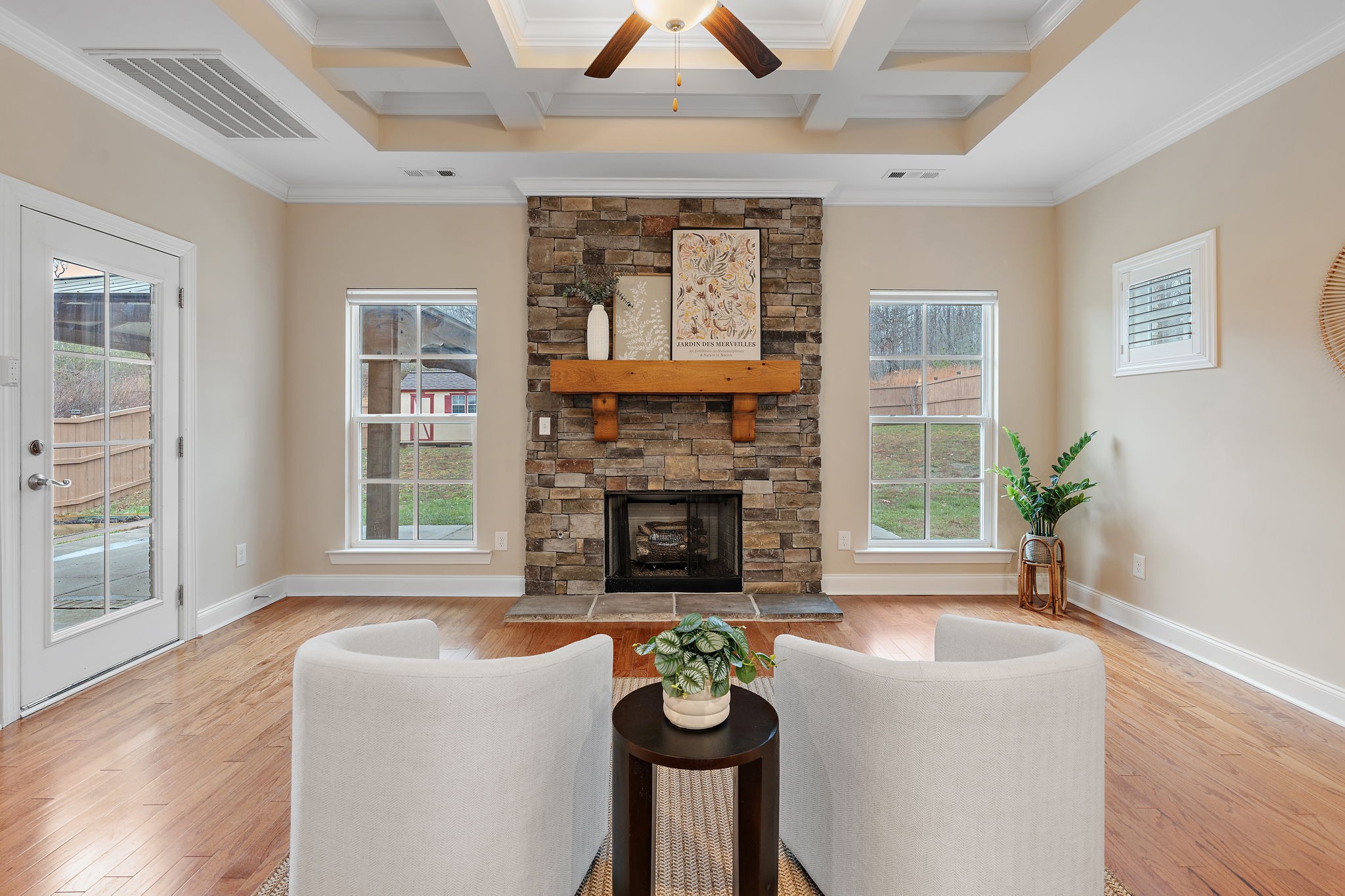 7205 Ragland Place Fairview, TN 37062 - Photo 15 of 36 Beautiful stone fireplace.