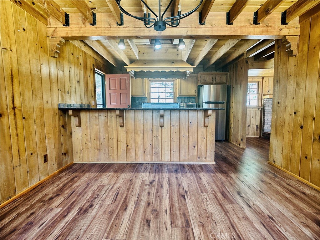 349 Golf Course Road Lake Arrowhead, CA 92352 - Photo 21 of 58 a view of a room with wooden floor