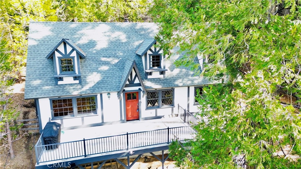 349 Golf Course Road Lake Arrowhead, CA 92352 - Photo 3 of 58 front view of house with a yard