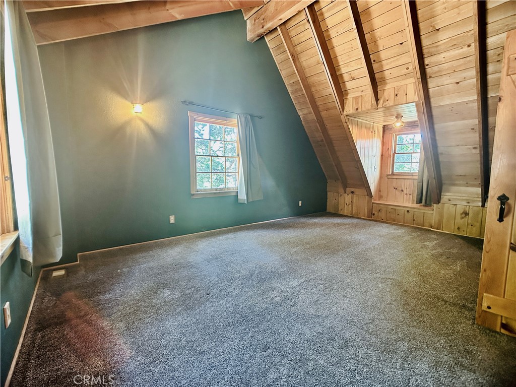 349 Golf Course Road Lake Arrowhead, CA 92352 - Photo 43 of 58 a view of an empty room with a window