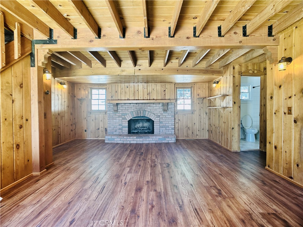 349 Golf Course Road Lake Arrowhead, CA 92352 - Photo 9 of 58 a view of an entryway door with wooden floor