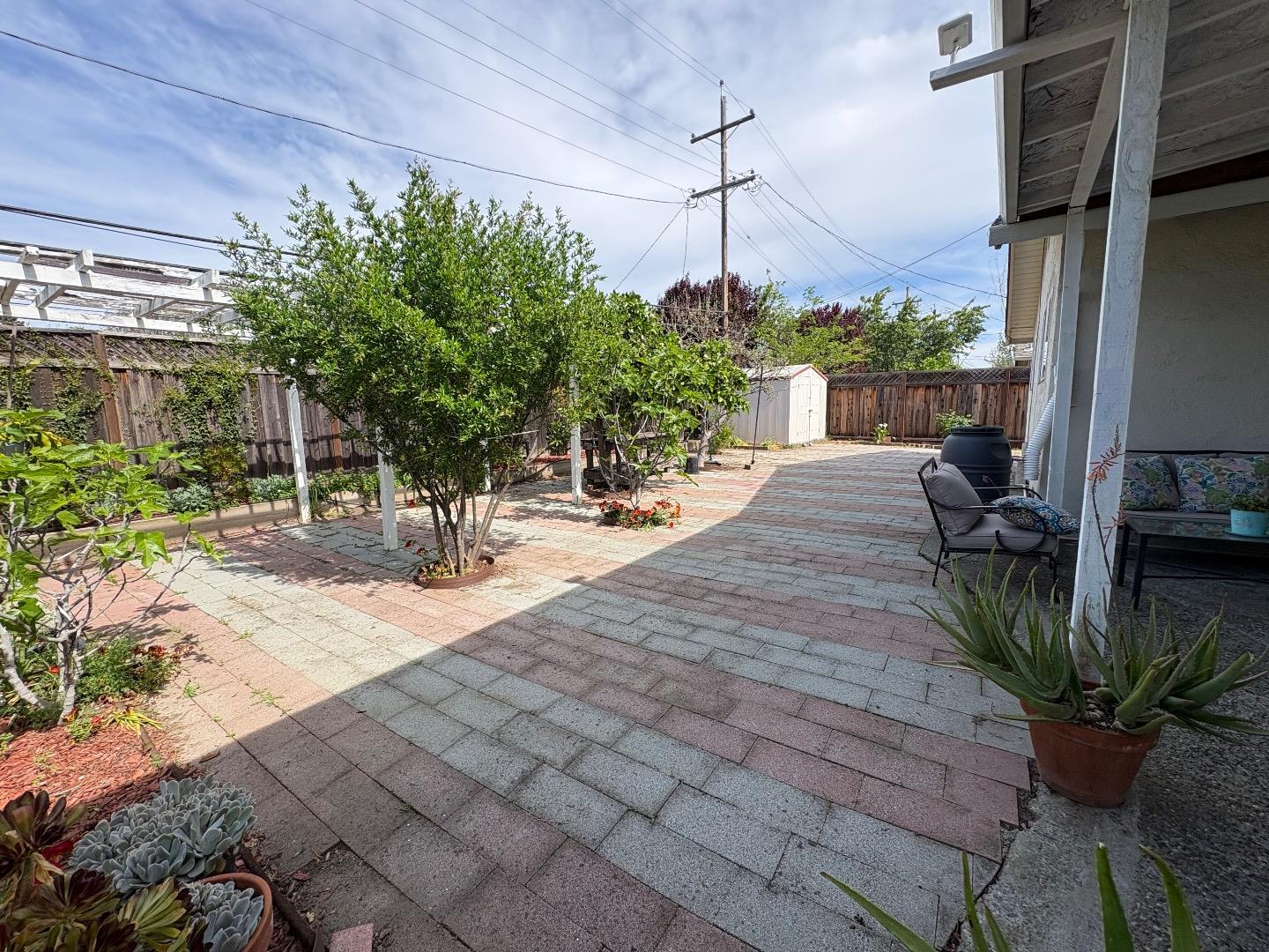 5187 Doyle Road San Jose, CA 95129 - Photo 33 of 39 a view of a backyard with sitting area