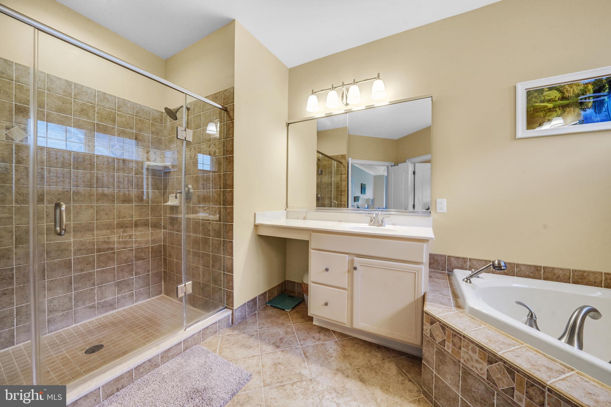 107 Sloan Road West Chester, PA 19382 - Photo 18 of 34 Master bath with large glass enclosed shower