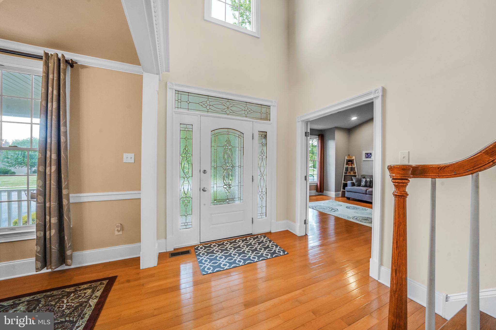 107 Sloan Road West Chester, PA 19382 - Photo 6 of 34 Foyer entryway with leaded glass door